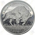 PAMP 1 oz .999 silver "Freedom" round