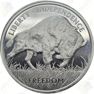 PAMP 1 oz .999 silver "Freedom" round
