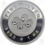 PAMP 1 oz .999 silver "Freedom" round