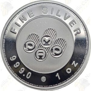 PAMP 1 oz .999 silver "Freedom" round
