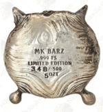 MK BarZ and Bullion 5 oz "Skull and Swords" silver bar (serialized)