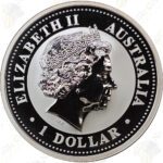 2004 Australia 1-oz Lunar Series 1 Year of the Monkey