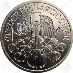 2010 Austria 1 oz fine silver Philharmonic