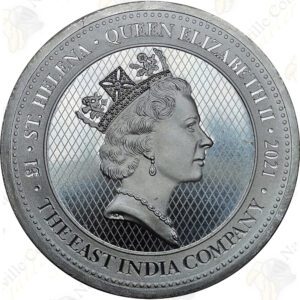 2021 St. Helena 1 oz .999 fine silver Napoleon Angel