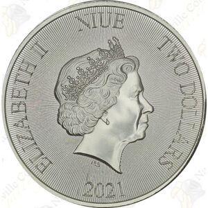 2021 Niue (Mason Mint) 1 oz ,999 fine silver Robin Hood
