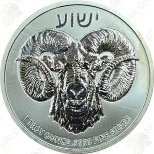 2022 Niue 1 oz .9999 fine silver Ram of Calvary (Sunshine Mint)