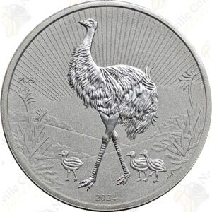 2024 Australia 2-oz Next Generation Silver Emu