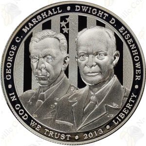 2013 5-Star Generals 3-pc Commemorative Gold and Silver Proof Set