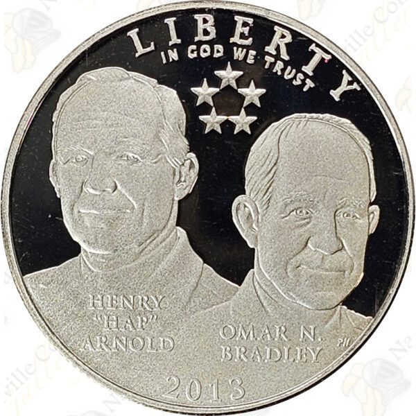 2013 5-Star Generals 3-pc Commemorative Gold and Silver Proof Set