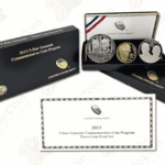 2013 5-Star Generals 3-pc Commemorative Gold and Silver Proof Set