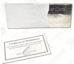 Pyromet 1 oz .999 fine silver card bar