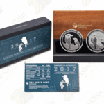 2017 Australia 2-coin Kookaburra BU / Proof set