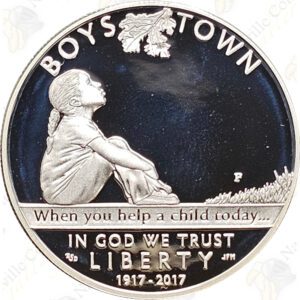 2017 Boys Town Centennial 3-pc Commemorative Gold and Silver Proof Set