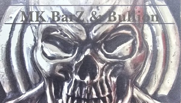 MK BarZ and Bullion 1 oz "The Siege" .999 fine silver bar