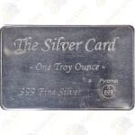 Pyromet 1 oz .999 fine silver card bar
