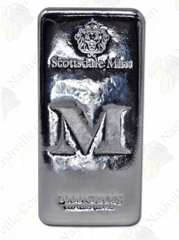 Scottsdale Mint "Imperium Series" 1 kilo .999 fine silver bar