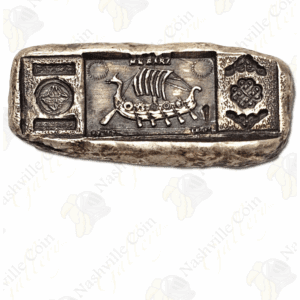 MK BarZ and Bullion 1 oz "The Siege" .999 fine silver bar