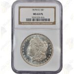 1878-CC Morgan Silver Dollar - NGC MS63PL