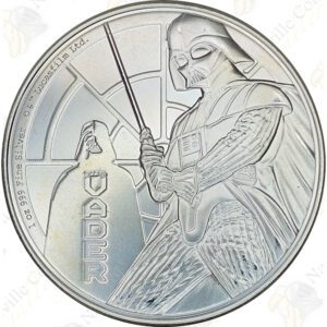 2022 Niue 1 oz .999 fine silver Darth Vader