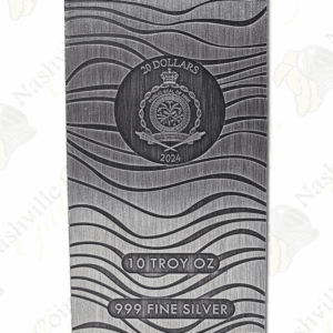 2024 (Niue) Star Wars 10 oz .999 fine silver Mandalorian Beskar bar