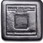 Geiger 1 kilo Original Series Square (cast) .999 fine silver bar