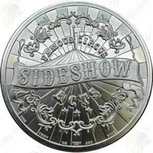 Intaglio Mint Chang and Eng 1 oz .999 fine silver round