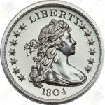 Intaglio Mint Draped Bust Dollar 2 oz .999 fine silver round