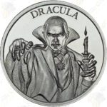 Intaglio Mint "Dracula" 2 oz .999 fine silver round