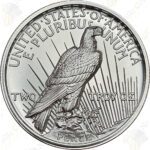 Intaglio Mint Peace Dollar 2 oz .999 fine silver round
