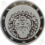 2021 Tokelau 1 oz silver Zodiac series -- Leo