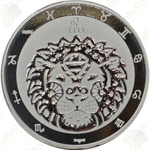 2021 Tokelau 1 oz silver Zodiac series -- Leo