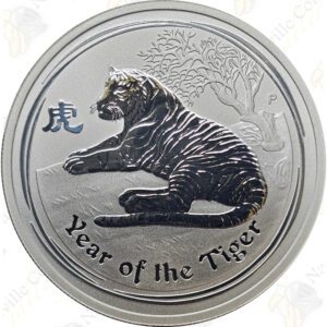 2010 Australia 1/2 oz Lunar Series 2 Year of the Tiger