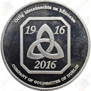 2016 Ireland 1 oz .999 fine silver Shamrock