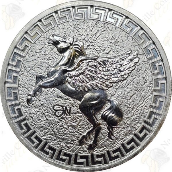 2022 St. Helena 1 oz .999 fine silver Pegasus