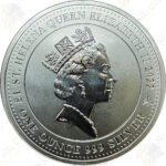 2022 St. Helena 1 oz .999 fine silver Pegasus