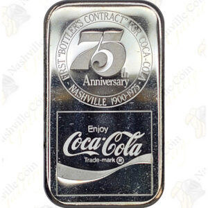 Coca-Cola (Nashville) 1 oz .999 fine silver bar