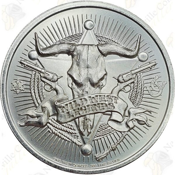 Intaglio Mint 1 oz .999 fine silver Geronimo