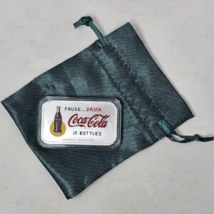 Coca-Cola 1-oz .999 fine silver Bathing Beauty colorized bar