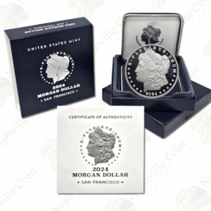 2024-S Proof Morgan Silver Dollar (.858 oz pure silver)