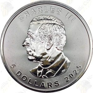 2025 Canada 1 oz .9999 fine silver Maple Leaf