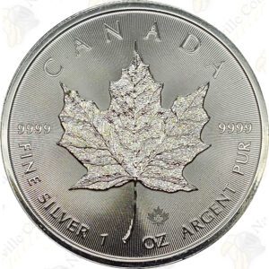 2025 Canada 1 oz .9999 fine silver Maple Leaf